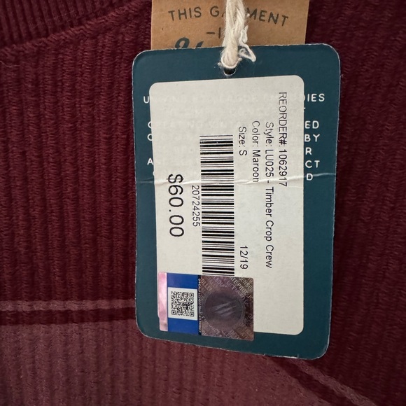 League Maroon VT Women's Hoodie - Picture 2 of 5